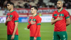 إبراهيم دياز مع منتخب المغرب أمام أنغولا
